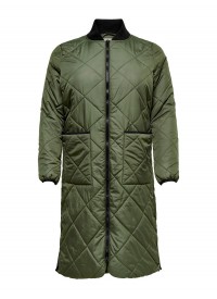 Only Carmakoma CARCARROT LONG QUILTED JACKET Only Carmakoma CARCARROT LONG QUILTED JACKET